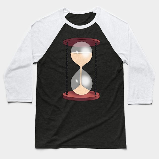 Hourglass Baseball T-Shirt by InfernalFae